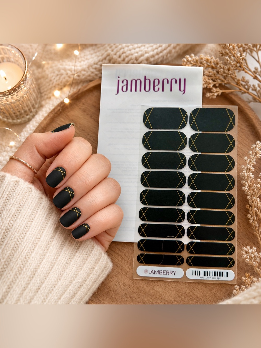 Jamberry Nail Wraps: Like A Boss | Buy Three Get One Free